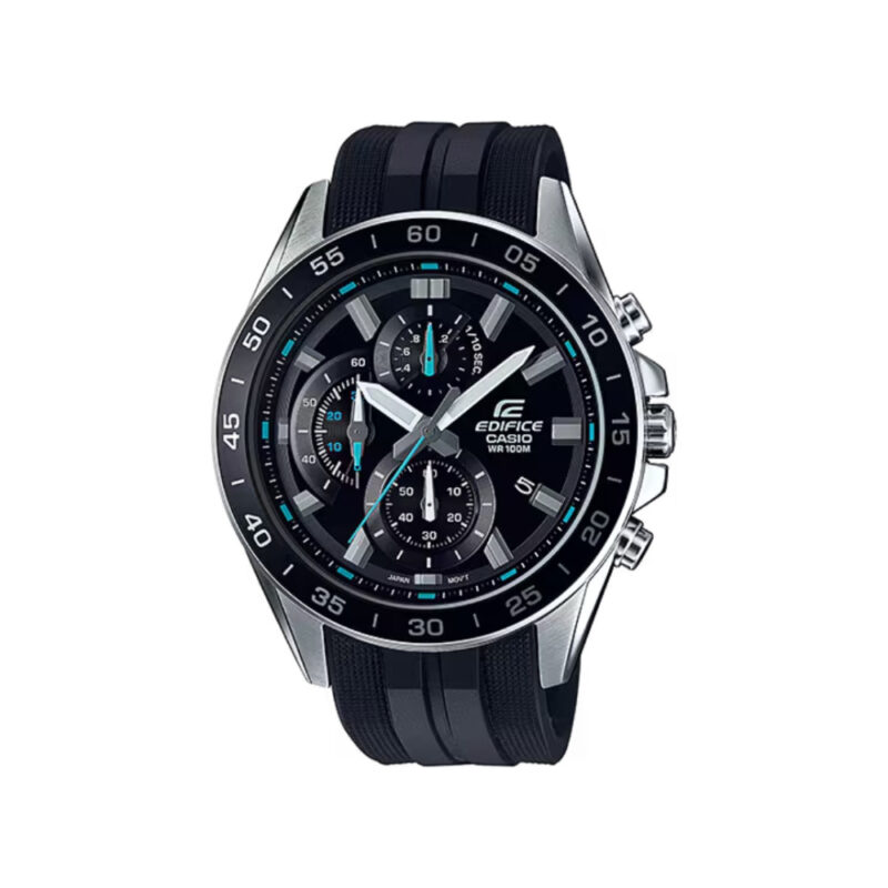 Casio Edifice EFV-550P-1A – sportski hronograf, smolasti kaiš, 10 ATM